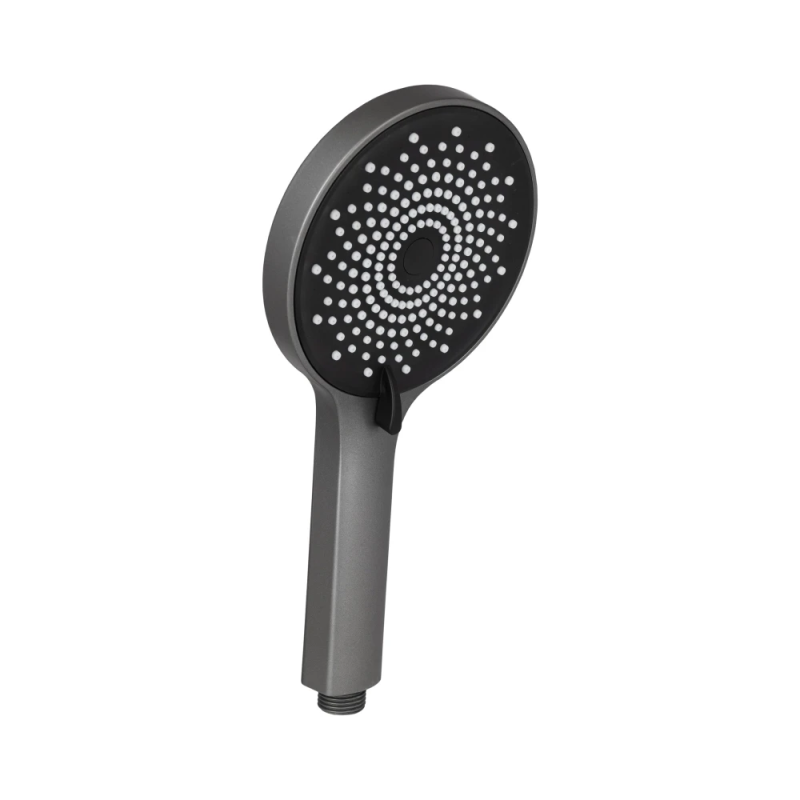 Qtap Rucni Лійка для ручного душу d 120 мм, Graphite округла QTRUCA120R3GRP