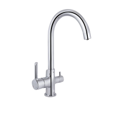 Qtap Grand Змішувач для кухні Chrome (k35) з під“єднанням для питної води QTGRA362CRM45667