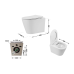 Qtap Scorpio Унітаз підвісний Ultra Quiet 520×365×365 мм, White, із сидінням Slim Duroplast/Soft-close/Quic