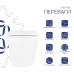 Qtap Scorpio Унітаз підвісний Ultra Quiet 520×365×365 мм, White, із сидінням Slim Duroplast/Soft-close/Quic