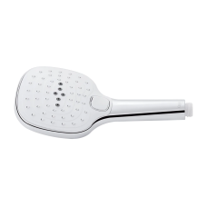 Лійка для ручного душу Qtap Rucni 120х120 мм прямокутна Chrome/White