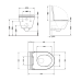 Qtap Robin Унитаз подвесной Ultra Quiet 520×365×365 мм, White, с сиденьем Slim Duroplast / Soft-close / Quick Release QT13332381AW