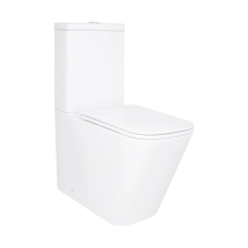 Qtap Tern Унітаз підлоговий Ultra Quiet 610×365×825 мм, White, із сидінням Slim Duroplast/Soft-close/Quick R