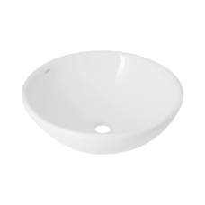 Qtap Owl Раковина накладная 400x400x155 мм, White, круглая, без донного клапана QT1911K53WN