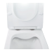 Підвісний унітаз Qtap Swan Rimless 520х360х320 мм із сидінням Slim Duroplast/Soft-close/Quick relas