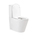 Унітаз Qtap Scorpio підлоговий Rimless 670x360x850 мм із сидінням Slim Duroplast