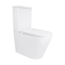 Qtap Swan Унітаз підлоговий Ultra Quiet 640×360×835 мм, White, із сидінням Slim Duroplast/Soft-close/Quick R