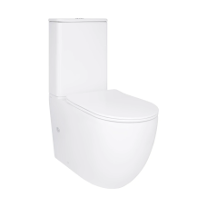 Qtap Robin New Унітаз підлоговий Ultra Quiet 660×360×855 мм, White, із сидінням Slim Duroplast/Soft-close/Qu
