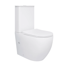 Qtap Robin Унітаз підлоговий Ultra Quiet 610×360×835 мм, White, із сидінням Slim Duroplast/Soft-close/Quick