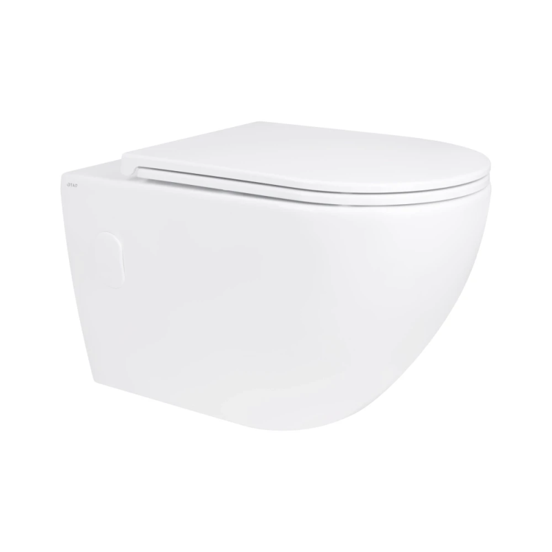 Qtap Robin Унітаз підвісний Rimless 575×360×360 мм, White, із сидінням Slim Duroplast/Soft-close/Quick Rele