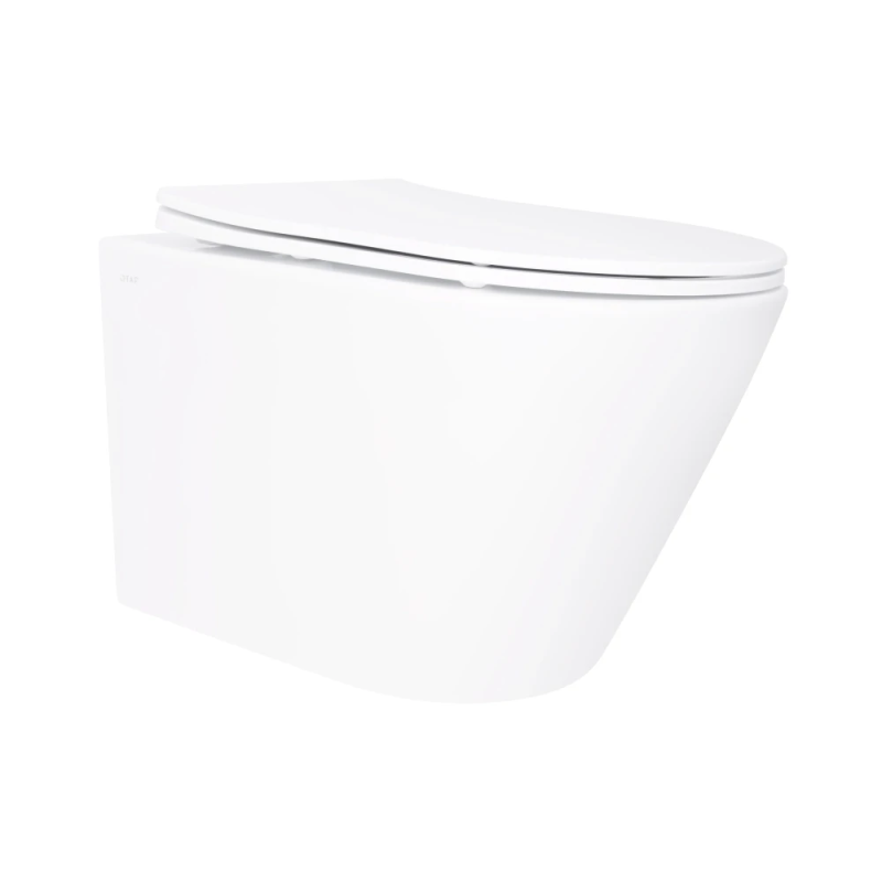 Qtap Swan Унітаз підвісний Ultra Quiet 520×360×320 мм, White, із сидінням Slim Duroplast/Soft-close/Quick R