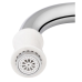 Lidz Warm 058 Проточний кран-водонагрівач кухонний, White/Chrome, для кухні LDWAR058WCR24985