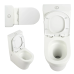 Qtap Virgo Унітаз підлоговий Ultra Quiet 660×360×855 мм, White, із сидінням Slim Duroplast/Soft-close/Quick