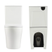 Qtap Virgo Унітаз підлоговий Ultra Quiet 660×360×855 мм, White, із сидінням Slim Duroplast/Soft-close/Quick
