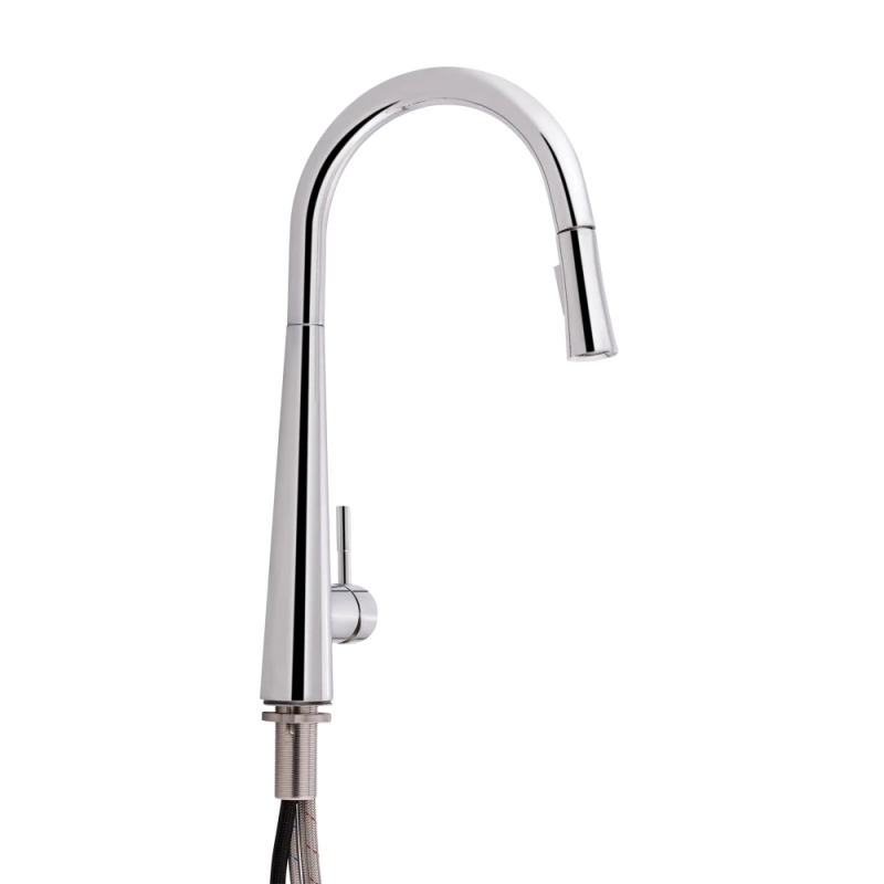 Qtap Evicka Змішувач для кухні Chrome (k35) з висувним виливом QTEVI9135103UC