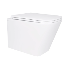 Унітаз підвісний Tern Rimless 490x340x350 мм, White, із сидінням Slim Duropl/Soft-close/Quick Release Qtap