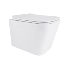 Унітаз підвісний Tern Ultra Quiet 490x365x325 мм, White, із сидінням Slim Duropl/Soft-close/Quick Release Qtap