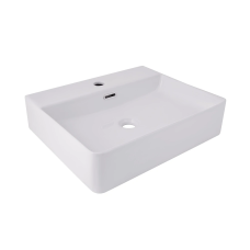 Qtap Nando Раковина підвісна LT 500x420x130 мм, White, прямокутна, без донного клапана QT12116146AW