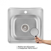 Мийка для кухні 4848 Micro Decor 0,6 мм