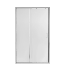 Qtap Taurus Двері в нішу CRM2013-14.C6, скло 6 мм Clear, CalcLess, регулювання. профіль 130-140x200 см, розсувні