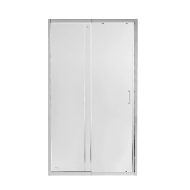 Qtap Taurus Двері в нішу CRM2011-12.C6, скло 6 мм Clear, CalcLess, регулювання. профіль 110-120x200 см розсувні