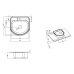 Мийка для кухні 4749 Micro Decor 0,8 мм