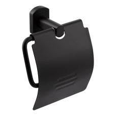 Qtap Liberty Тримач для туалетного паперу Black QTLIBBLM1151