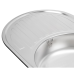 Lidz 7750 Мийка для кухні Satin 0,6 мм