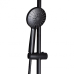 Lidz Aria 1031 Душова система для кабіни Black (k35) на три споживачі (з виливом) LDARI1031BLA43370