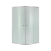 Lidz Набір: Душова кабіна Latwa SC90x90.SAT.MID.FR, напівкругла, скло Frost 4 мм + Душовий піддон Kapielka