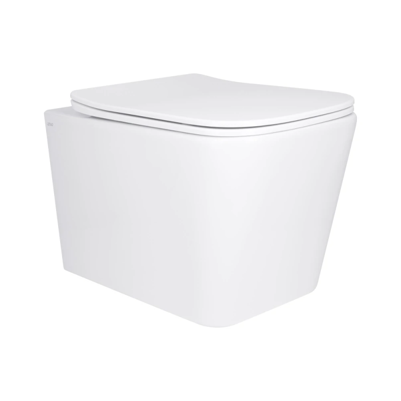 Підвісний унітаз Tern Ultra Quiet 525x345x360 мм, White, із сидінням Slim Duropl/Soft-close/Quick Release Qtap