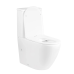 Qtap Robin Унітаз підлоговий Rimless 665x380x845 мм із сидінням Slim Duroplast/Soft-close/ Quick relase White