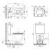 Qtap Robin Унітаз підлоговий Rimless 665x380x845 мм із сидінням Slim Duroplast/Soft-close/ Quick relase White
