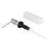 LK118 Дозатор для мийного засобу Brushed Steel, круглий LDLK118BRU464