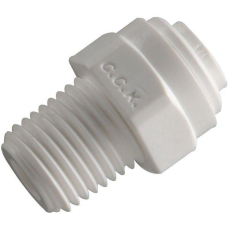Фітинг прямий 1/4“-3/8“ (трубка-різьба)