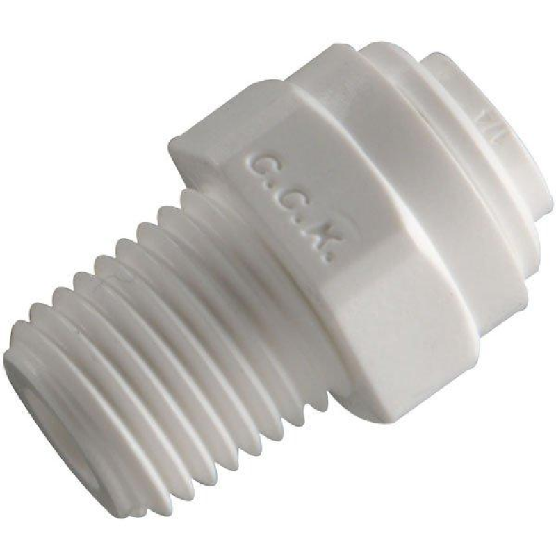 Фітинг прямий 4MC8 1/4“-1/2“ (трубка-різьба)