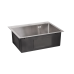 Lidz Handmade H5845 Мойка для кухни интегрированная Brushed Steel 3,0/1,0 мм