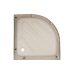 Lidz Набор: Душевая кабина Latwa SC90x90.SAT.MID.GR+ Душевой поддон Kapielka ST90x90x26 с панелью
