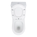Qtap Kolibri Унитаз-моноблок напольный Ultra Quiet 690×360×790 мм, White, с сиденьем Slim Duroplast / Soft-close /