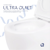 Qtap Taurus Унітаз підвісний Ultra Quiet 490×360×380 мм, White, із сидінням Slim Duroplast/Soft-close/Quick