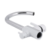 Qtap Grand Змішувач для кухні Chrome/White (k35) з під“єднанням для питної води QTGRA362CRW45668