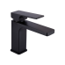 Qtap Gemini Змішувач для раковини Matt Black (k35) з гігієнічним душем QTGEM272BLM45690