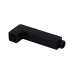 Qtap Gemini Змішувач для раковини Matt Black (k35) з гігієнічним душем QTGEM272BLM45690