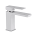 Qtap Gemini Змішувач для раковини Chrome/White (k35) з гігієнічним душем QTGEM272CRW45691