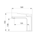 Qtap Gemini Loop Смеситель для раковины низкий Chrome (k35) QTGEM2701CRM45699