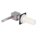 Lidz LK117 Дозатор для моющего средства Brushed Steel, квадратный LDLK117BRU46399