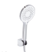 Qtap Vlasta New Змішувач для ванни Chrome (k35) з довгим поворотним виливом і душовим гарнітуром QTVLA260CRM