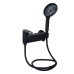 Qtap Jay Смеситель для ванны Matt Black (k35) с поворотным изливом и душевым гарнитуром QTJAY260BLM45548