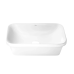 Qtap Scorpio Раковина врізна 615x390x150 мм, White, прямокутна, без донного клапана QT1411K491WN