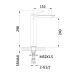 Qtap Presto Змішувач для раковини високий Chrome/White (k35) QTPRE269CRW45577